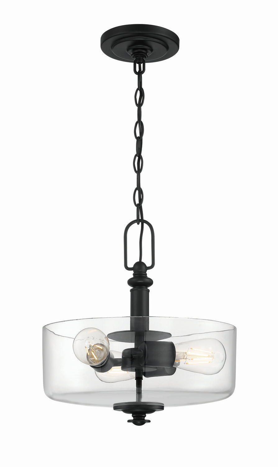 Dardyn 3-Light Convertible Semi-Flush Mount