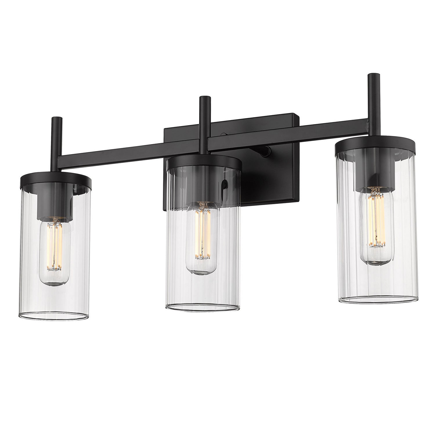 Golden Lighting 7011-BA3 BLK-CLR: 1036749-2.jpg