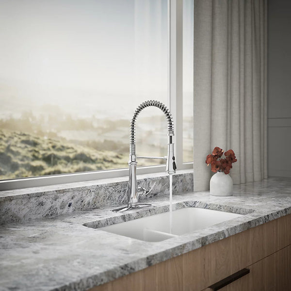 Bellera Semi Professional Kitchen Sink Faucet with 3-Function Sprayhead