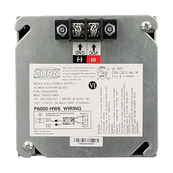 Zurn P6000-HW6