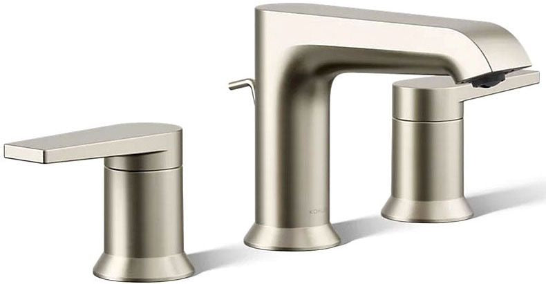 Hint 1.2 gpm Two Handle Widespread Bathroom Sink Faucet in