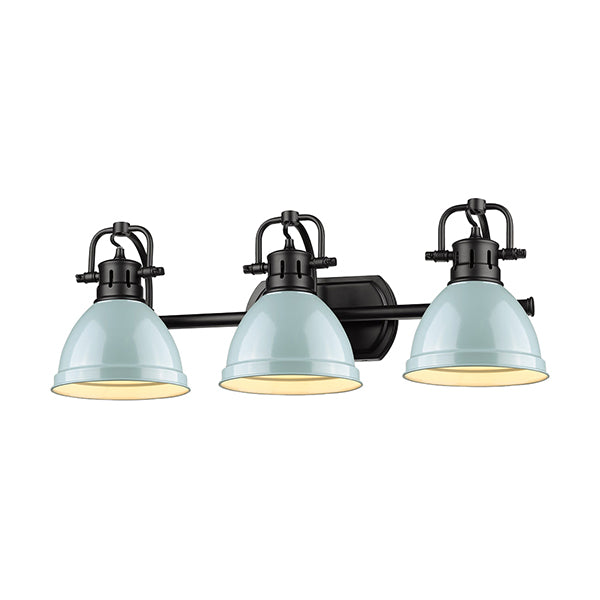 Golden Lighting 3602-BA3 BLK-SF