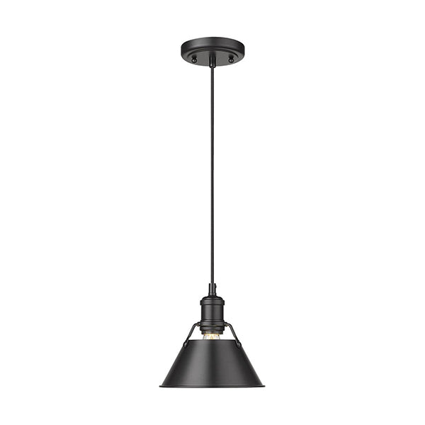 Golden Lighting 3306-S BLK-BLK