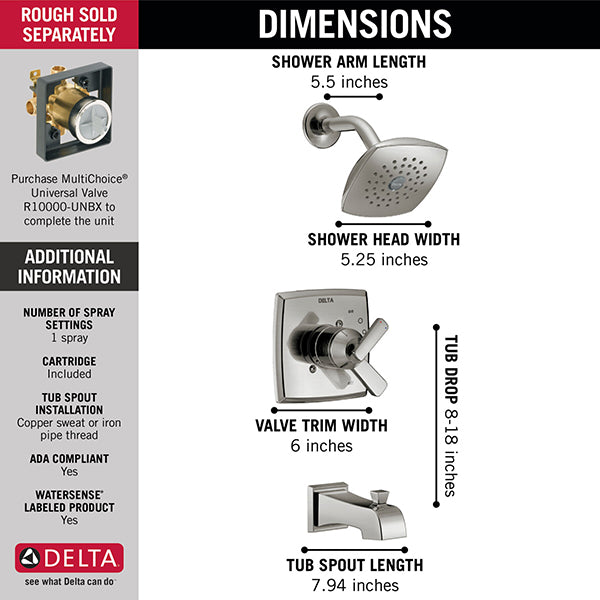 Delta T17464-SS