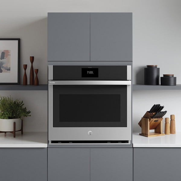 30 in Smart Built-In Convection Single Wall Oven with No Preheat Air Fry and Precision Cooking