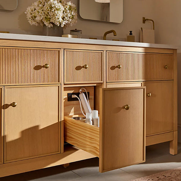 Malin 72 in Bathroom Vanity Cabinet with Sink and Quartz Top