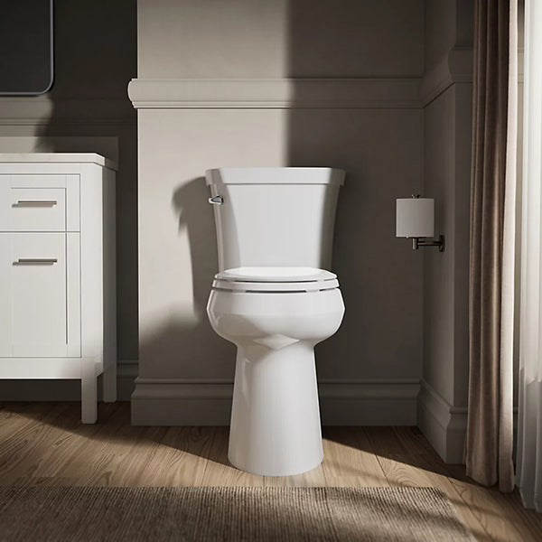 Tall Two-Piece Elongated Toilet, 1.28 gpf