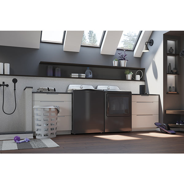 Profile 7.4 Cu Ft Smart Electric Dryer with Sanitize Cycle and Sensor Dry