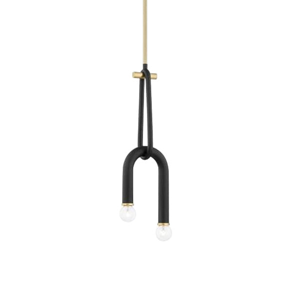 Mitzi H382702-AGB/BK
