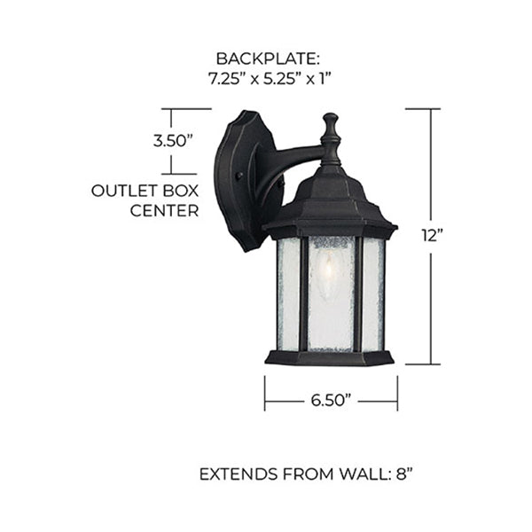 Capital Lighting 9832BK