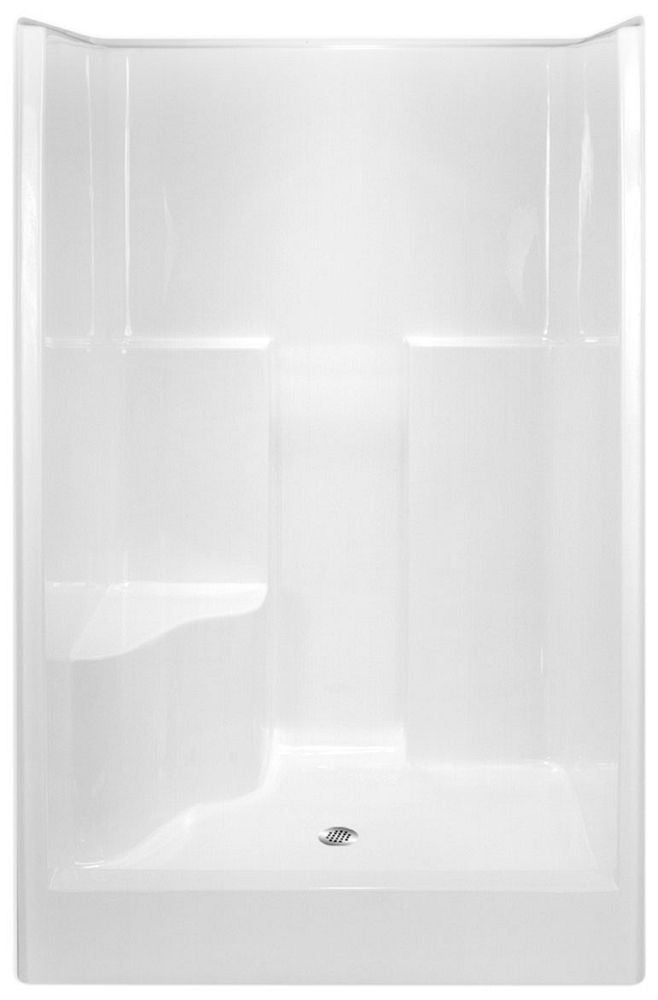 Praxis G4875SH1SR-WHT: AmericanBathGroup-PraxisCo-HamiltonBathware_G4875SH1SRWHT