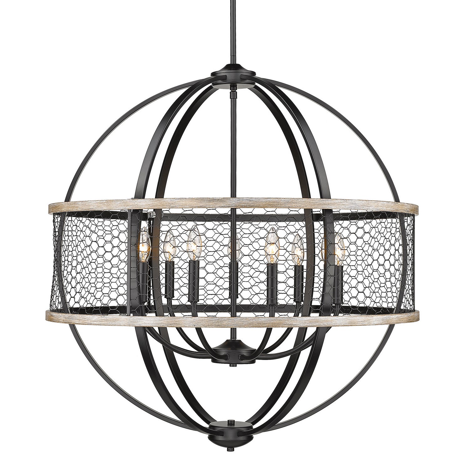 Golden Lighting 3170-9 BLK-CW: 1035701-2.jpg