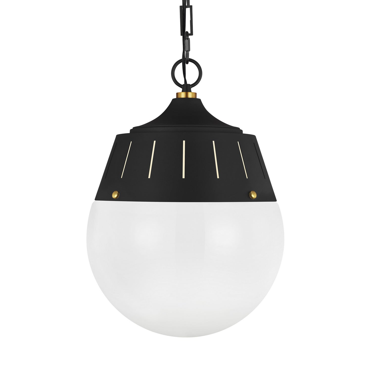 Arlett 13-1/4 in 2-Light Pendant with White Milk Glass