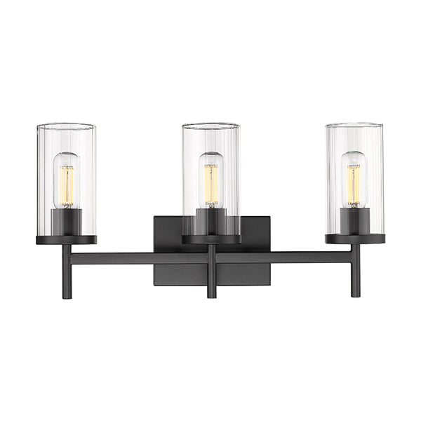 Golden Lighting 7011-BA3 BLK-CLR