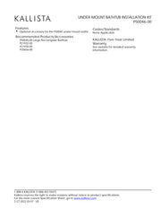 Kallista P50046-00-NA