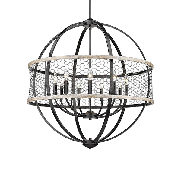 Golden Lighting 3170-9 BLK-CW: 100259_2.jpg