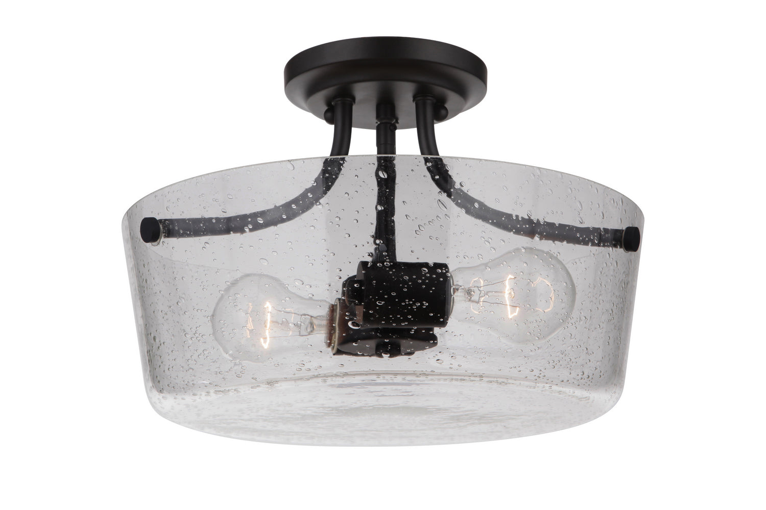 Tyler 2-Light Semi-Flush Mount Ceiling Light