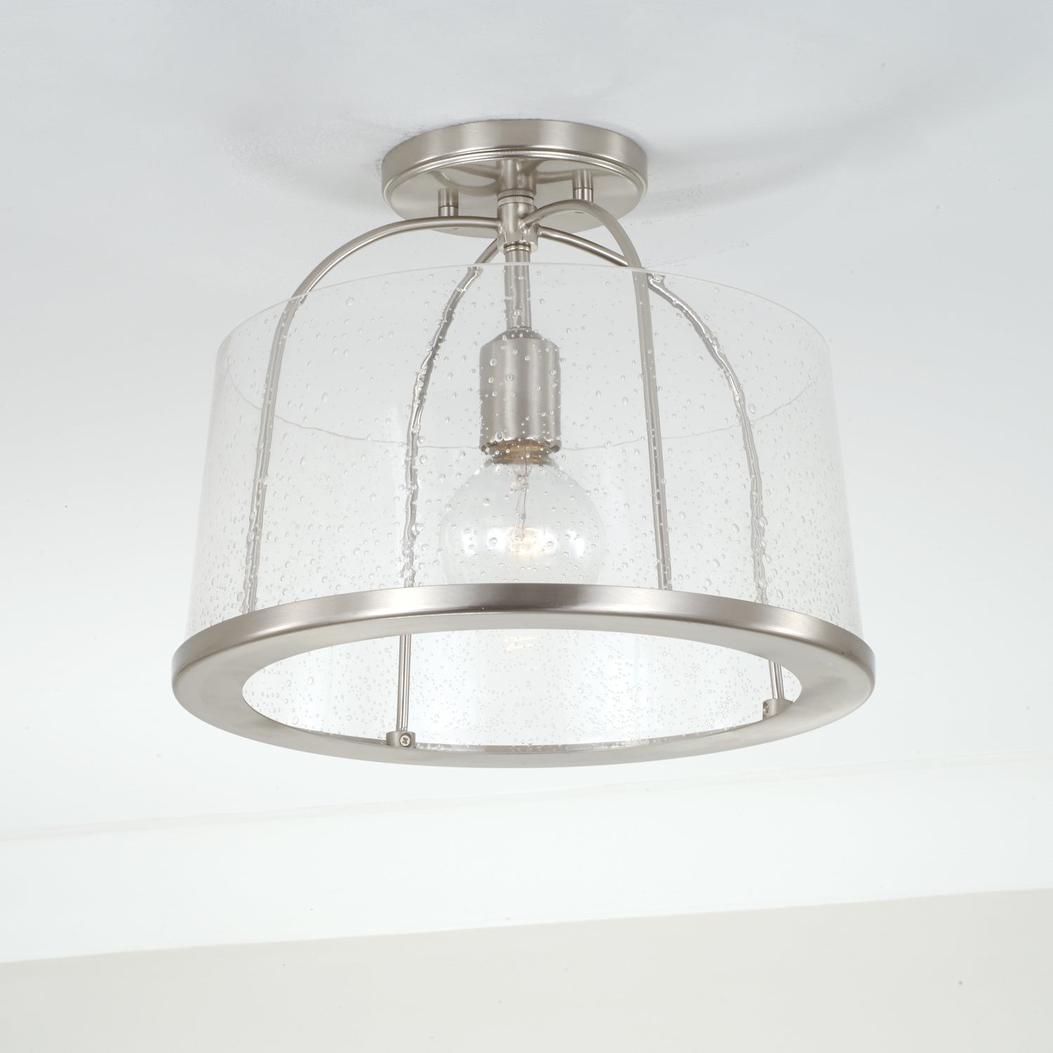 Madison 1-Light Dual Mount Semi-Flush Mount Ceiling Light