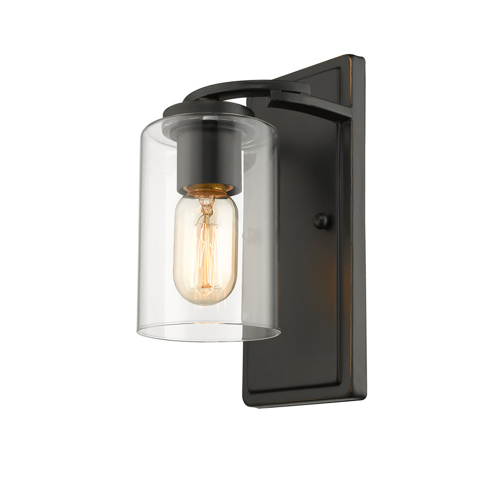 Golden Lighting 7041-1W BLK-CLR: 897630-3.jpg