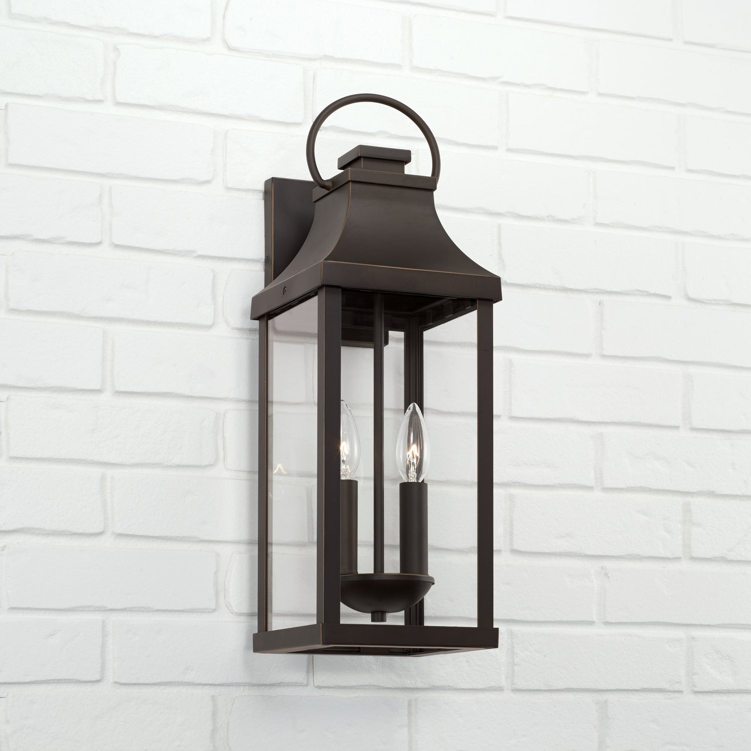 Bradford 2-Light 21 in Outdoor Wall Lantern