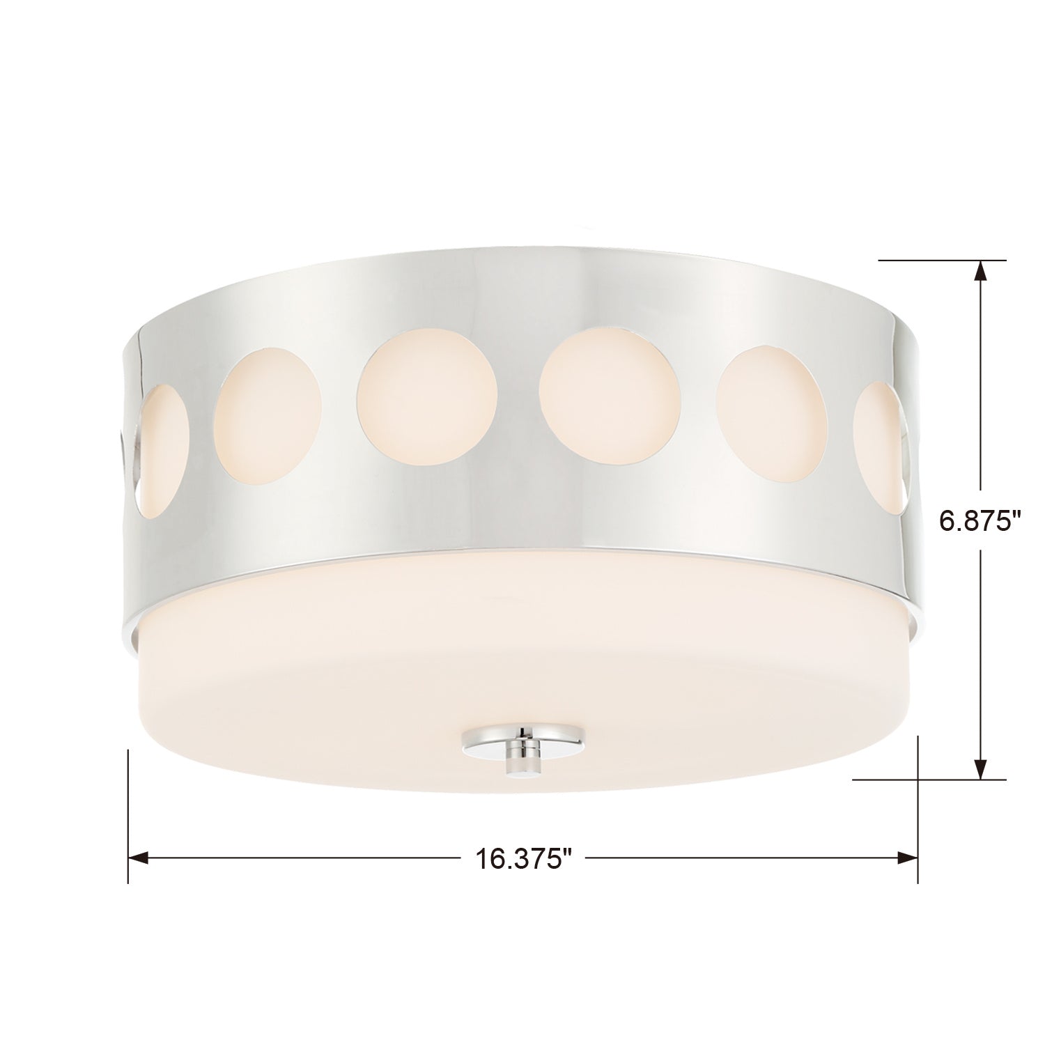 Kirby 13-1/4 in Flush Mount Light