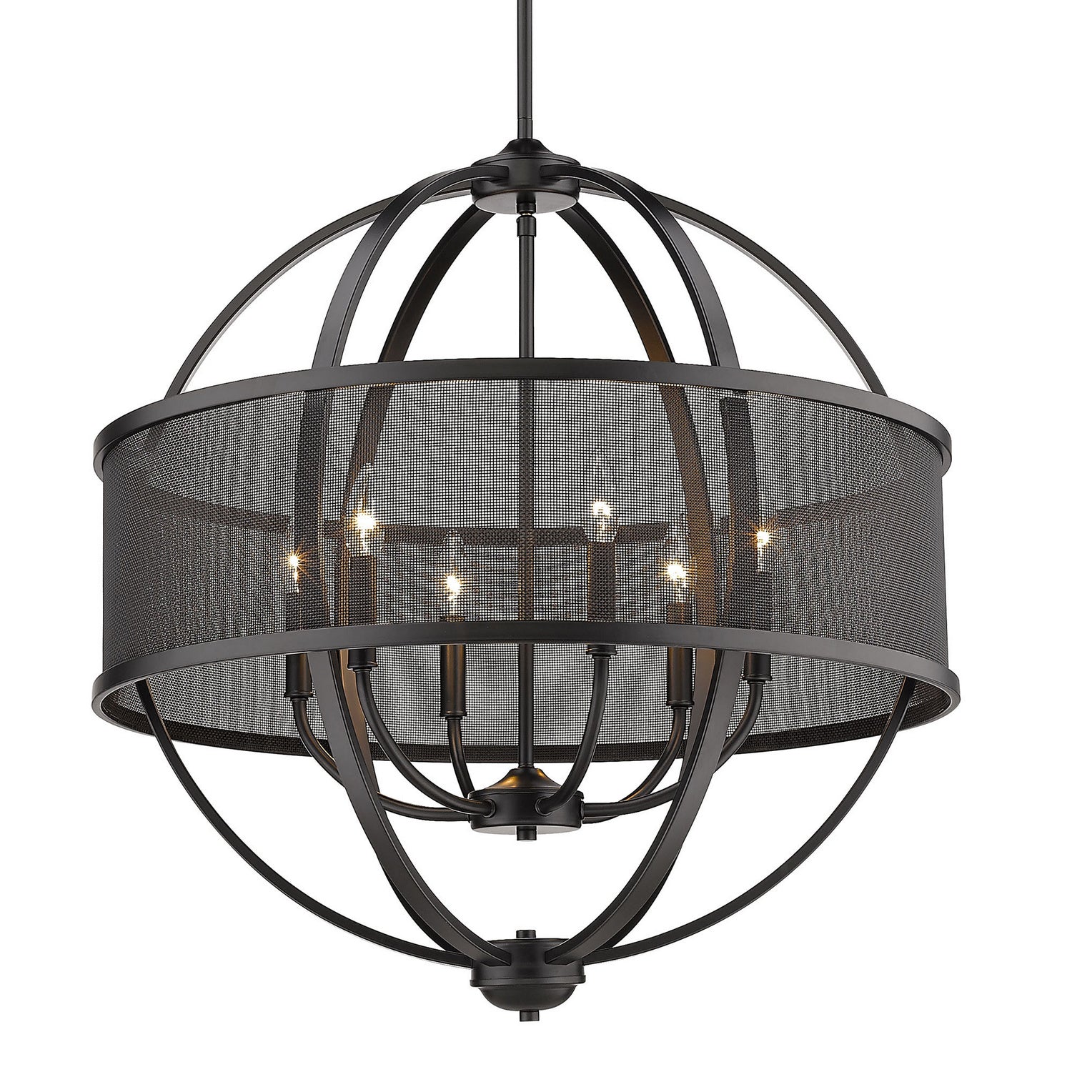 Golden Lighting 3167-6 BLK-BLK: 1035659-2.jpg