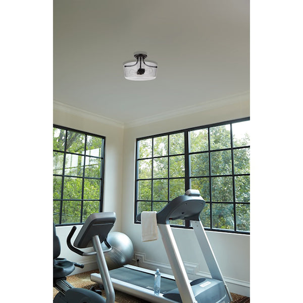 Tyler 2-Light Semi-Flush Mount Ceiling Light