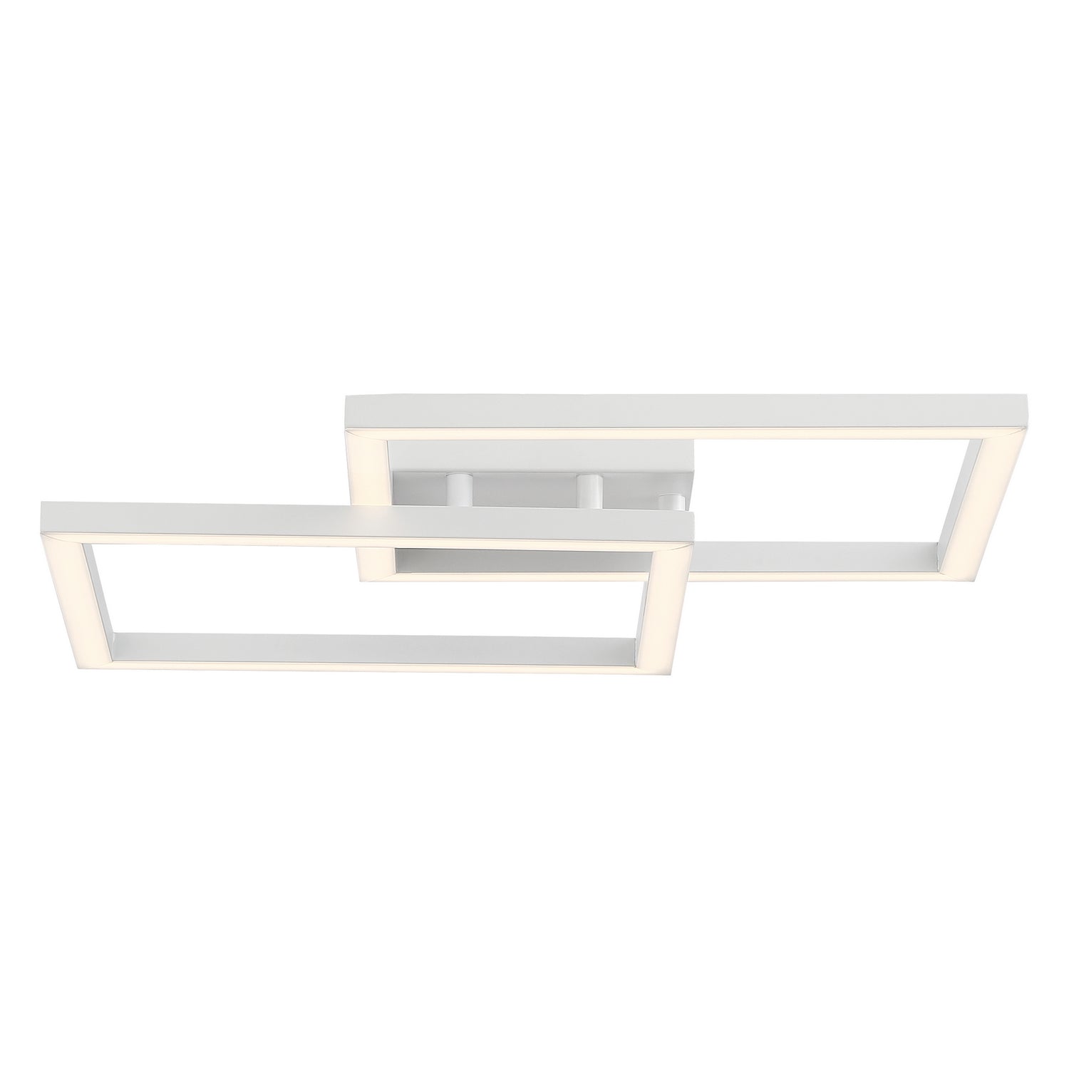 Squared LED Convertible Flush Mount