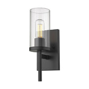 Golden Lighting 7011-1W BLK-CLR: 103925_1.jpg (Variant Image)