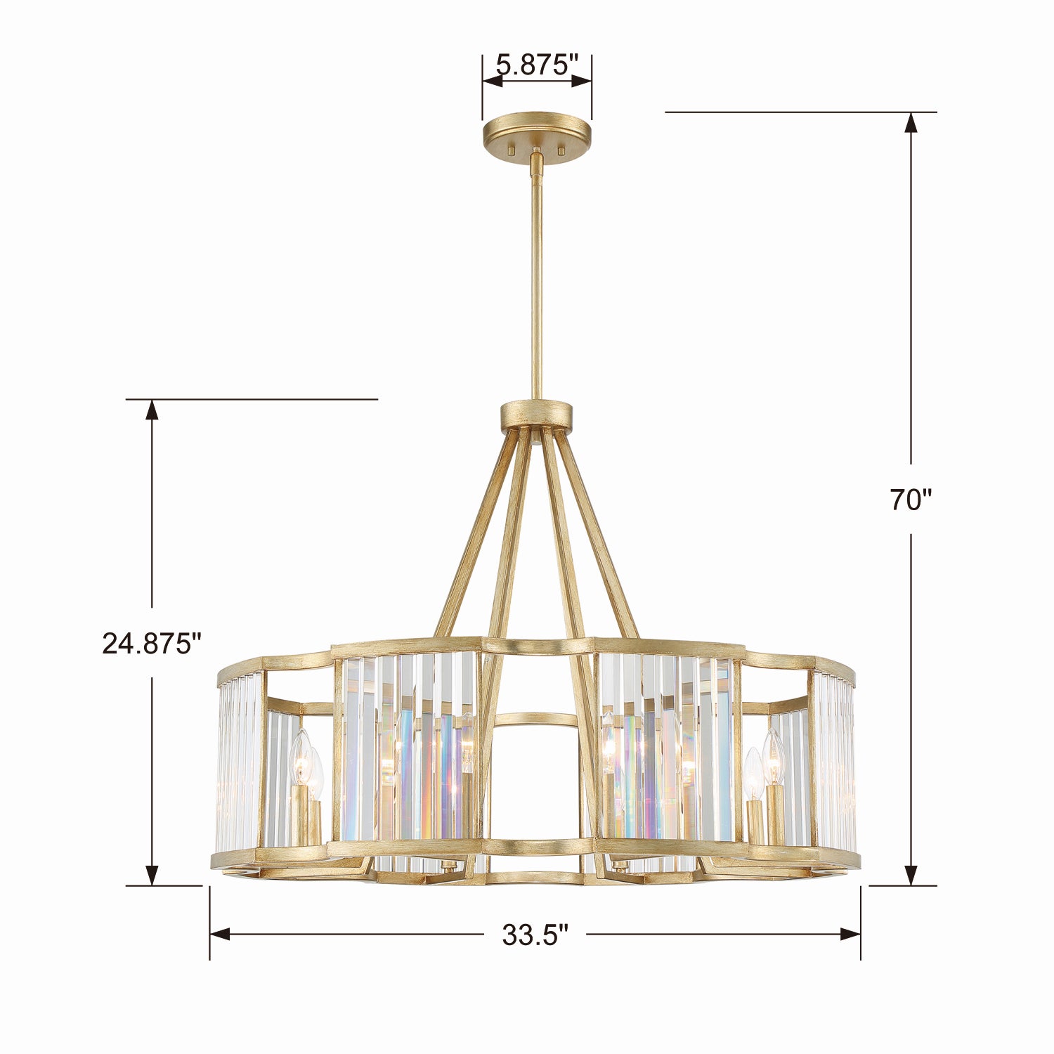 Crystorama DAR-1018-DT