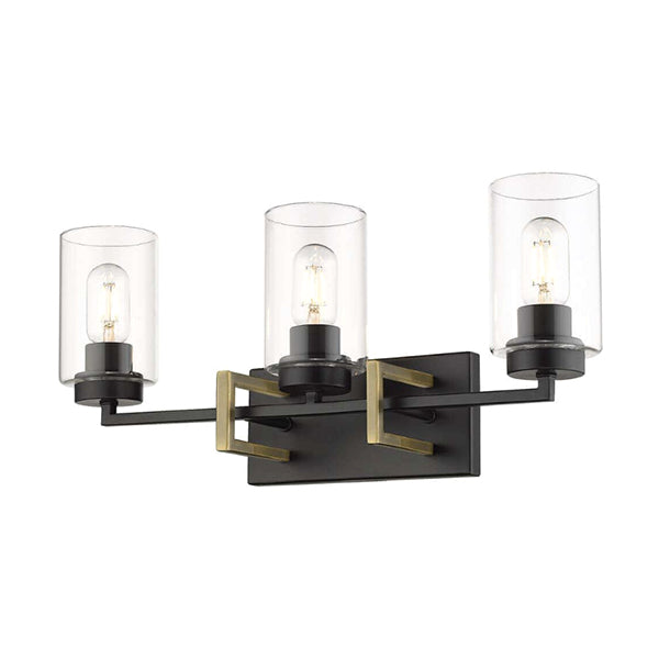 Golden Lighting 6070-BA3 BLK-AB