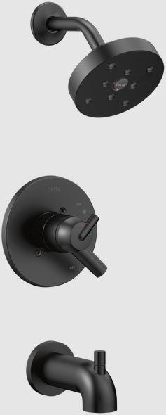 Trinsic Monitor 17 Series H2Okinetic Tub and Shower Trim with Showerhead