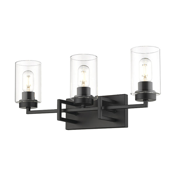 Golden Lighting 6070-BA3 BLK-BLK