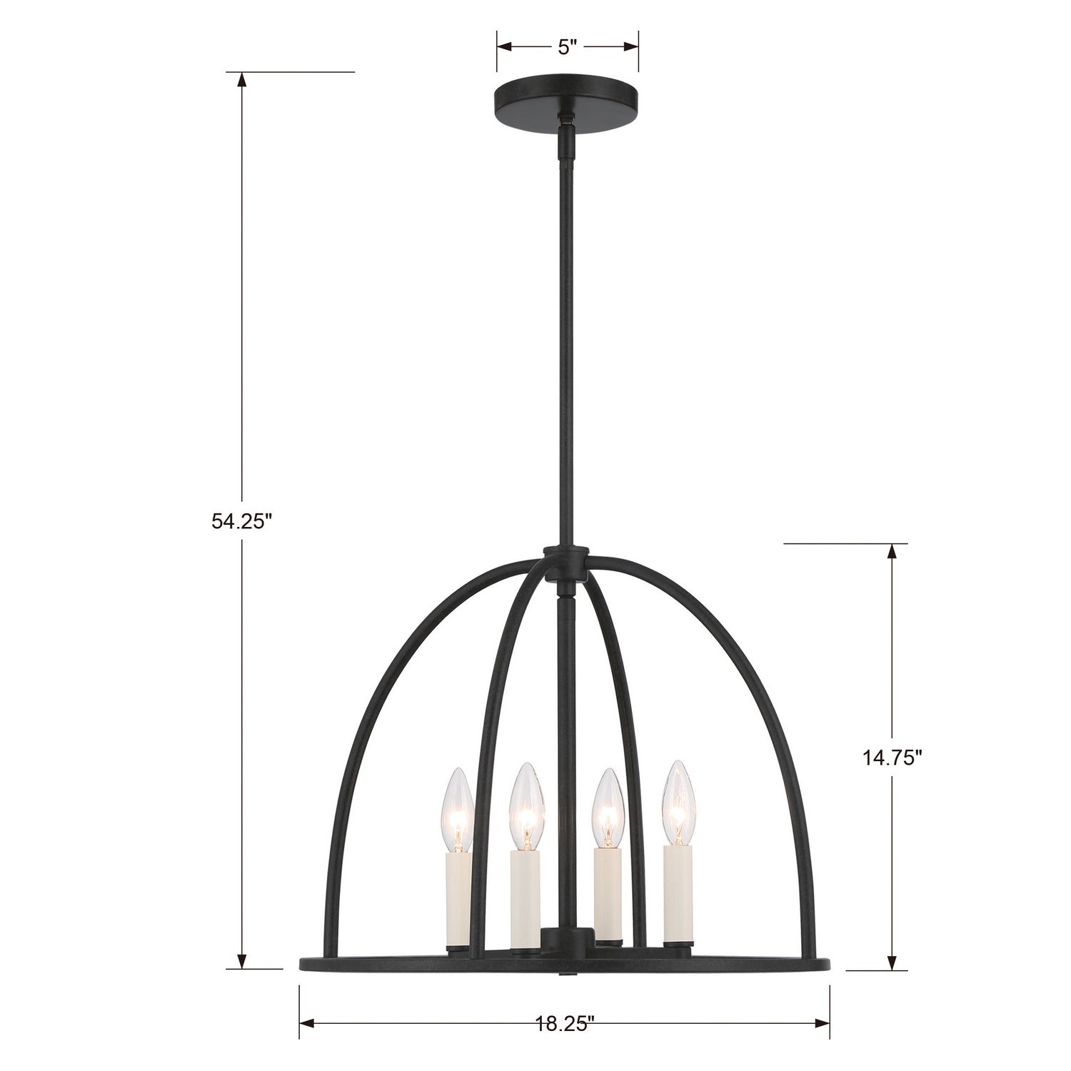 Crystorama ABB-3004-BK