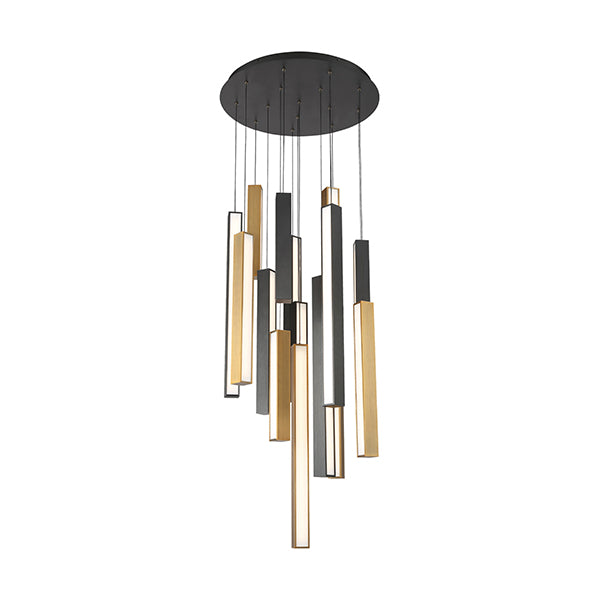Modern Forms PD-64815R-BK/AB-BK