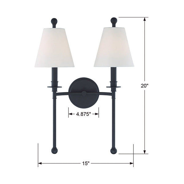 Crystorama RIV-383-DB