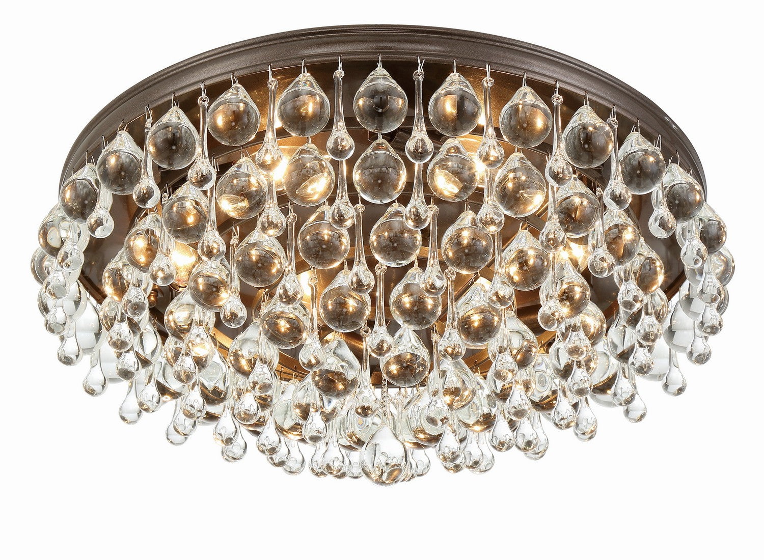 Calypso 6-Light 20 in Flush Ceiling Light