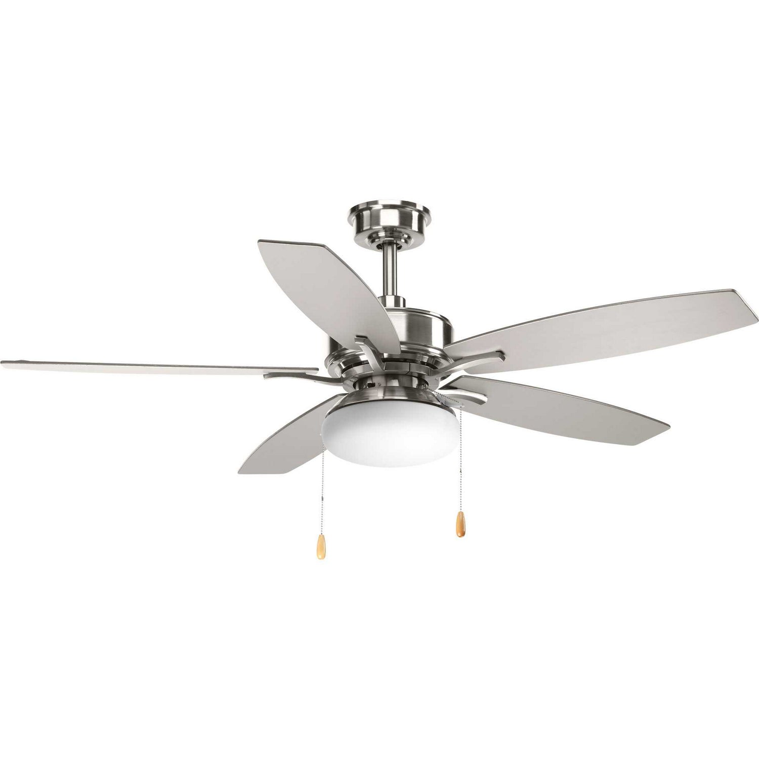 Billows 52 in with Black with Toasted Oak Blades Reversible Ceiling Fan