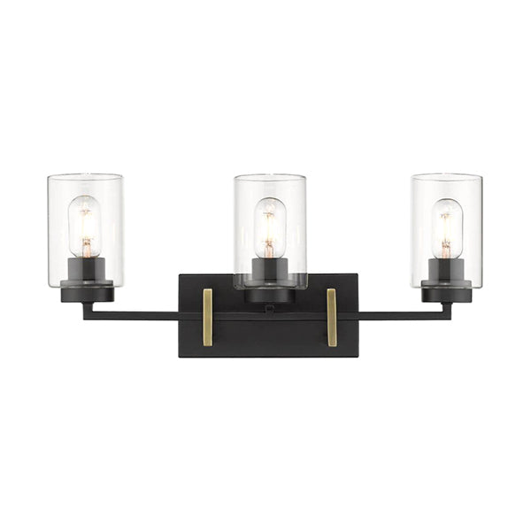 Golden Lighting 6070-BA3 BLK-AB