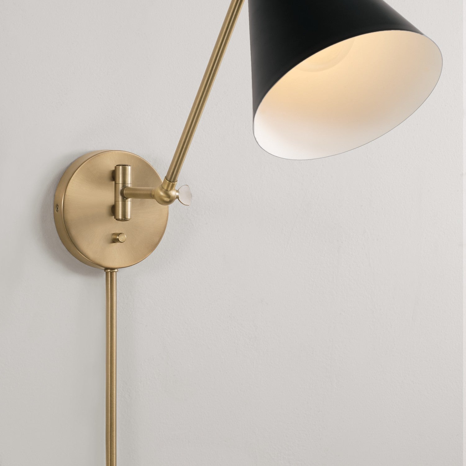 Bradley Sconce with Metal Shade