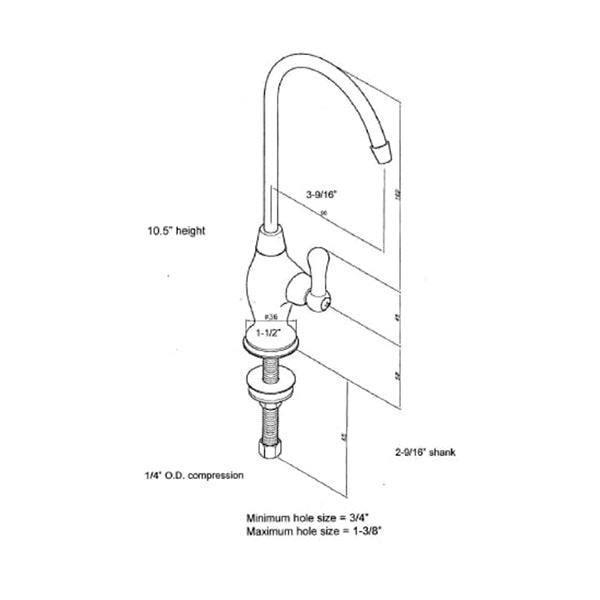 Mountain Plumbing Products MT600-NL/PN