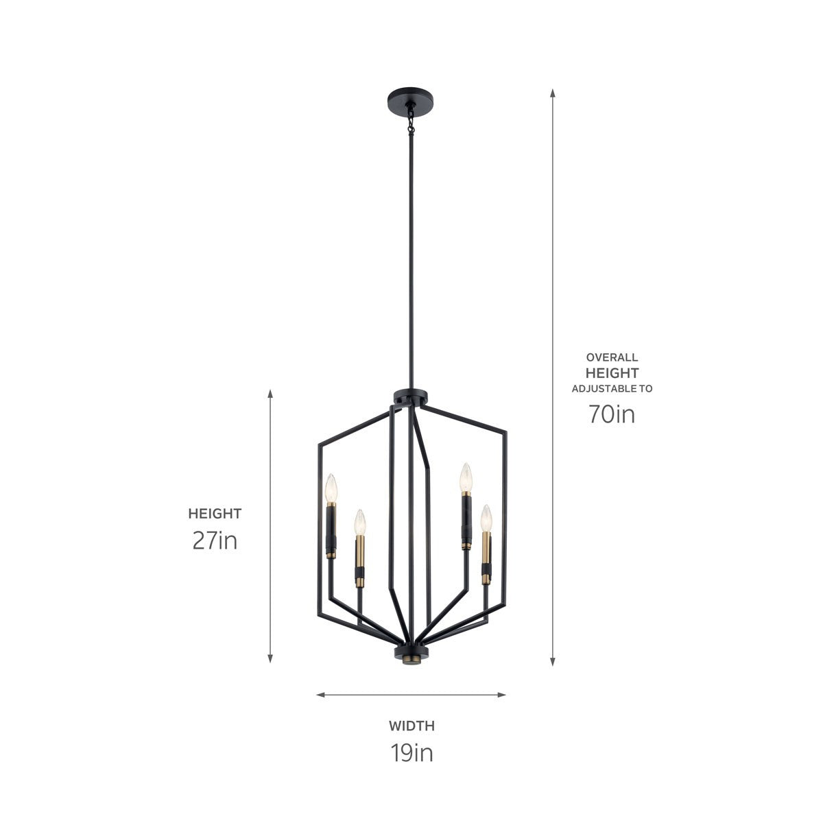 Kichler 52351BK: lad-4548380-3.jpg
