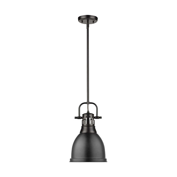 Golden Lighting 3604-S BLK-BLK