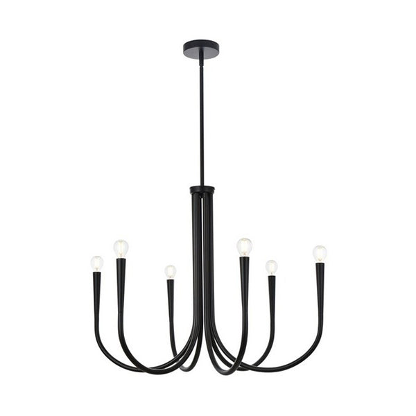 Elegant Lighting LD722D30BK: 290317_1.jpg (Variant Image)