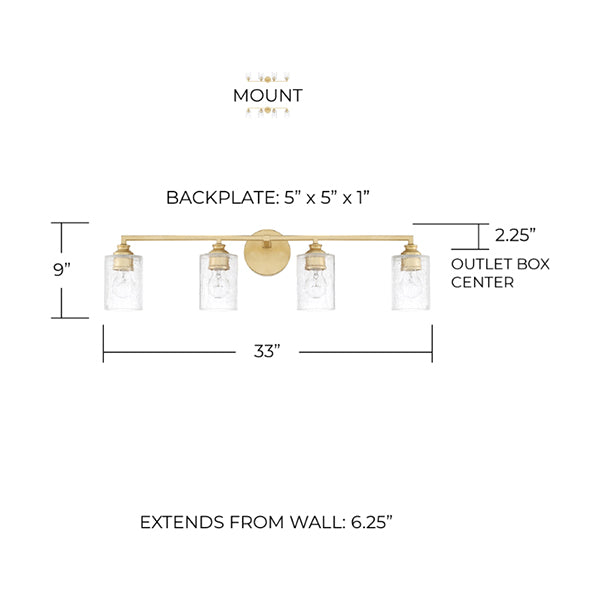 Capital Lighting 120541CG-422
