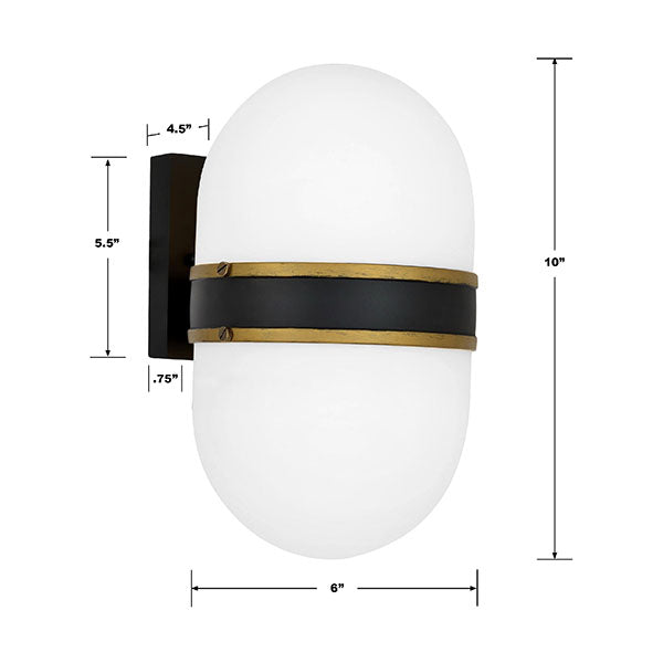 Crystorama CAP-8501-MK-TG