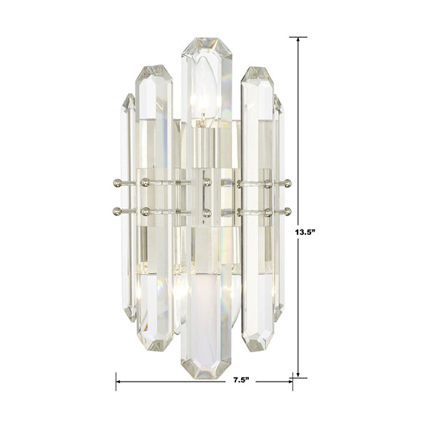 Crystorama BOL-8882-PN