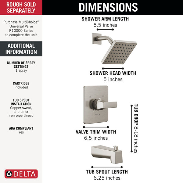 Delta T14437-SS
