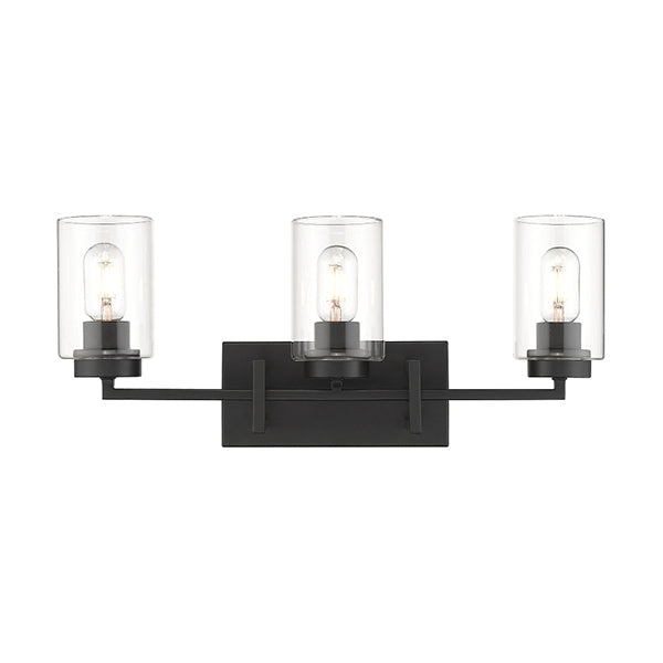 Golden Lighting 6070-BA3 BLK-BLK