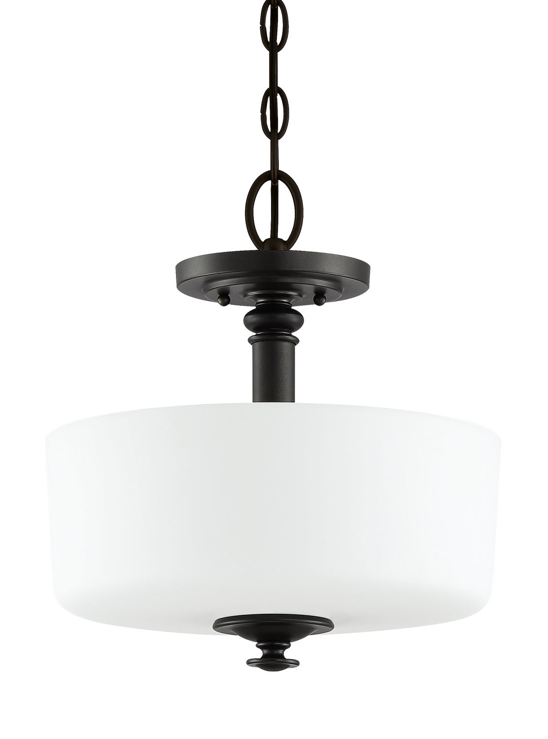 Dardyn 3-Light Convertible Semi-Flush Mount Ceiling Light